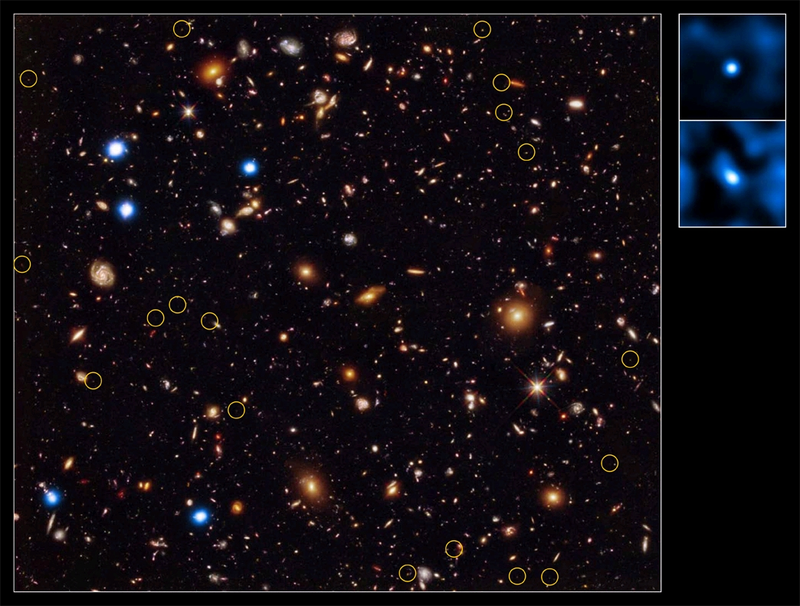 Illustration for article titled Black holes may have been fundamental building blocks of the early universe